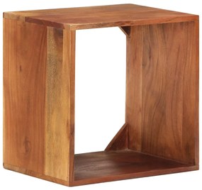 Mensola 40x30x40 cm in legno massello di acacia