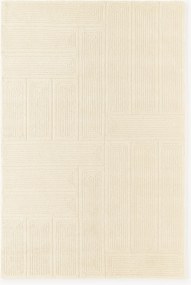 Tappeto in lana fatto a mano con motivo geometrico Alexia