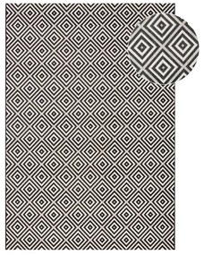 Tappeto da esterno bianco e nero , 160 x 230 cm Karo - NORTHRUGS