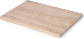 Piano d'appoggio finitura rovere per tavolo 115x75 cm in legno