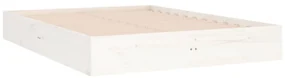 Giroletto bianco in legno massello 140x190 cm