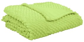 Plaid verde lime Pino, 150 x 200 cm - Tiseco Home Studio