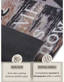 Tappeto marrone 50x150 cm Enjoy Coffee Break - Hanse Home
