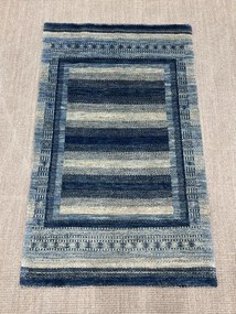 Loribaft Tappeto persiano 90x140 Blu (Iran) Annodato A Mano