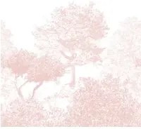 Sian Zeng Carta da parati panoramica Hua Trees - Pink