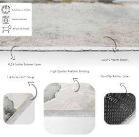 Tappeto grigio 160x230 cm - Mila Home