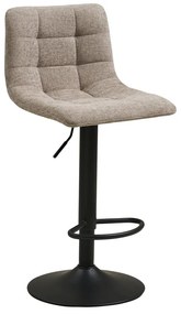 Sgabello da bar beige imbottito con altezza regolabile (altezza della seduta 61 cm) Middelfart – House Nordic