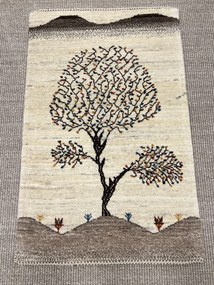 Loribaft Tappeto persiano 60x90 Beige (Iran) Annodato A Mano