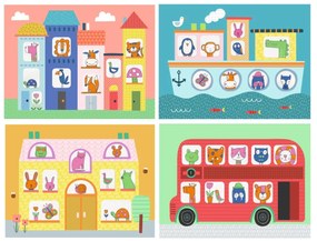Libretto da colorare con animali - Scrivere una storia