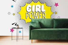 Carta da parati – Scritta pop art – GIRL POWER
