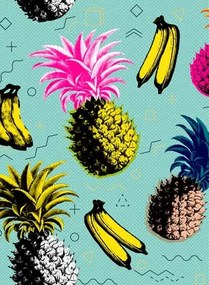 Obst Tapete Flying Objects von MINDTHEGAP - WP20375