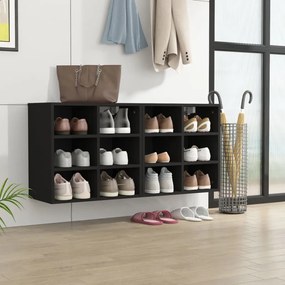 Scarpiere 2 Pz Nere 52,5x30x50 Cm /