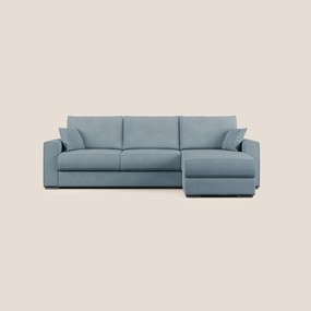 Dream Divano letto angolare in microfibra effetto pelle smacchiabile T15