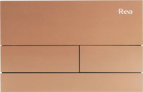 Pulsante per supporto set da incasso WC K011A-Q Rea T Brush Copper/Brushed Rose Gold