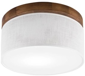 Brilagi - LED Plafoniera BELLADONNA 1xE27/15W/230V diametro 30 cm bianco/quercia ciliegio