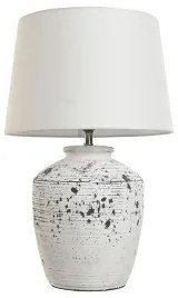 Lampada da tavolo Home ESPRIT Bianco Nero Ceramica 50 W 220 V 36 x 36 x 58 cm