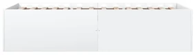 Giroletto bianco 100x200 cm in legno massello
