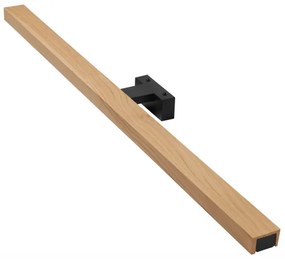 Brilagi-Illuminazione a LED per specchi da bagno WOODY MIRROR LED/15W/230V IP44 quercia/nero