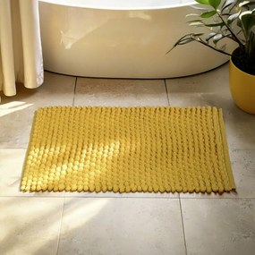 Tappetino per il bagno giallo in tessuto 50x80 cm Solivo – Wenko