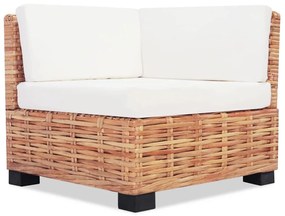 Set Divano 27 pz in Rattan Naturale