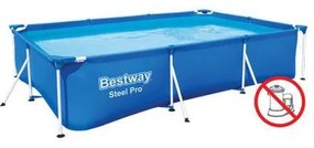 Piscina Steel Pro Rettangolare Telaio Portante Cm.300X201X66H. - kg.19,6 - lt.3.300 (art.56404)