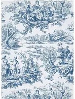 Little Greene Carta da parati Lovers Toile - Mazarine