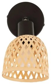 Atmosphera - Faretto da parete LIO 1xE27/25W/230V in bambù