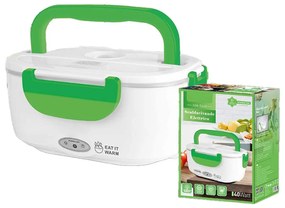 Scaldavivande Elettrico 1.1L 40W Riscalda Porta Pranzo Lunchbox con Contenitori Staccabili Verde