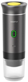 Aligator ACM002 - Macchinetta da caffè portatile ricaricabile PortaCaffé 3 in 1 72W/7500 mAh grigio