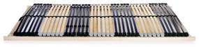 Reti a doghe 2 pz 7 zone con 42 doghe in legno 80x200 cm