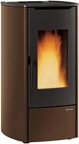 Termostufa a pellet idro Marina 14,8 kW Bronzo - Extraflame