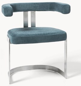 Sedia cantilever imbottita Gianni
