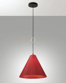 Cone sospensione bordeaux 1 luce attacco e27 in metallo e plastica ...
