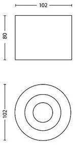 Philips 53300/31/16 - Faretto LED dimmerabile PHASE 1xLED/4,5W/230V