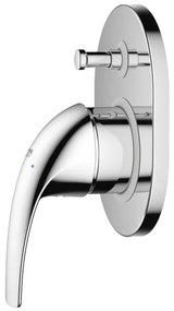 GROHE 29043000 - Miscelatore per vasca EUROCUBE, cromato lucido