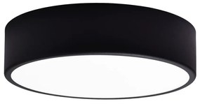 Brilagi - Plafoniera da bagno CLARE 2xE27/24W/230V diametro 30 cm nero IP54