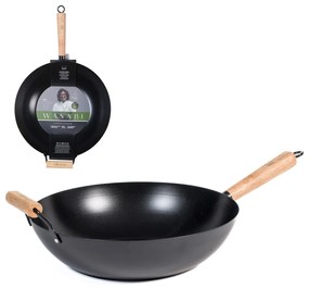 Wok 32 cm Alessandro Borghese Wasabi