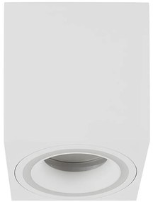Rabalux 71165 - Faretto KOBALD 1xGU10/25W/230V quadrato bianco