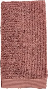 Asciugamano tipo terry rosso in cotone 50x100 cm Classic – Zone