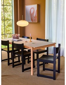 Tavolo da pranzo in rovere 107x190 cm Oblique - Hübsch