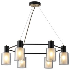 Lampadario a sospensione con filo 6xE14/15W/230V