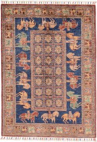 Samarkand Tappeto 150x100 (Pakistan) Annodato A Mano