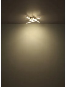 Globo 67342-24 - Plafoniera LED KIRINA LED/24W/230V 3000K nero