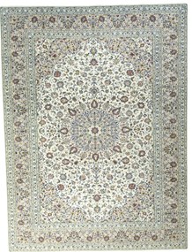 Kashan Tappeto persiano 400 x 300 Beige (Iran) Annodato A Mano
