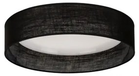 Duolla - Plafoniera LED ROLLER LED/24W/230V diametro 45 cm nero