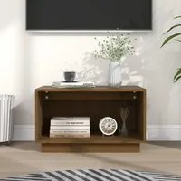 Mobile Porta TV Miele 60x35x35 cm in Legno Massello di Pino cod 11434