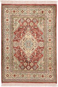 Cashmere Silk Tappeto 90x60 (Indian) Annodato A Mano