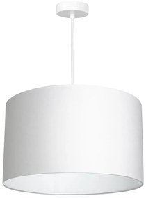 Lampadario a sospensione con filo ARDEN 1xE27/60W/230V diametro 40 cm bianco