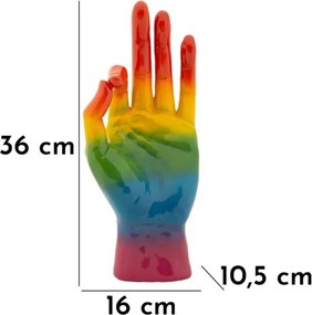 Mano Rainbow Ok Cm 16X10,5X36