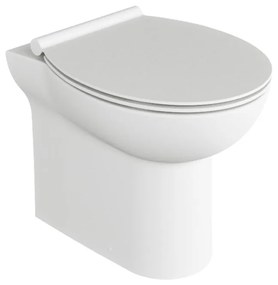 Vaso WC filomuro AZZURRA isi, sedile escluso P 51 x L 37.5 x H 42 cm bianco